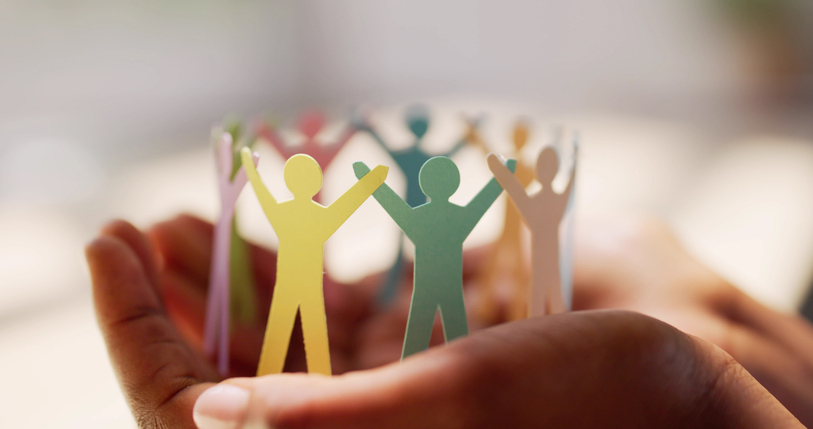 Diversity and inclusivity graphic. Promoting website accessibility.