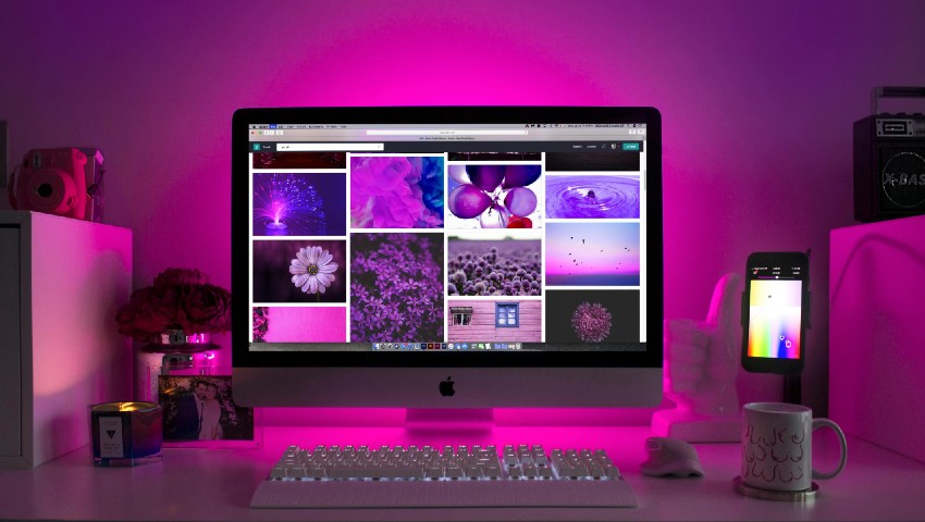 We design - www.webfocus.ca Beautifully designed images on computer.