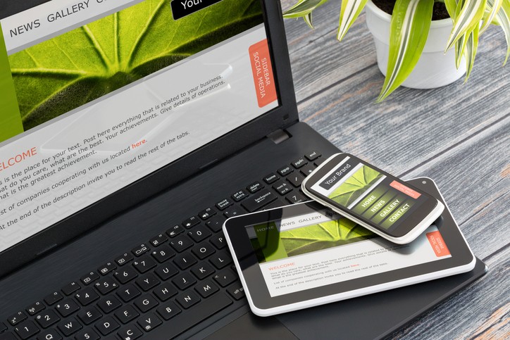 Resposive web design image